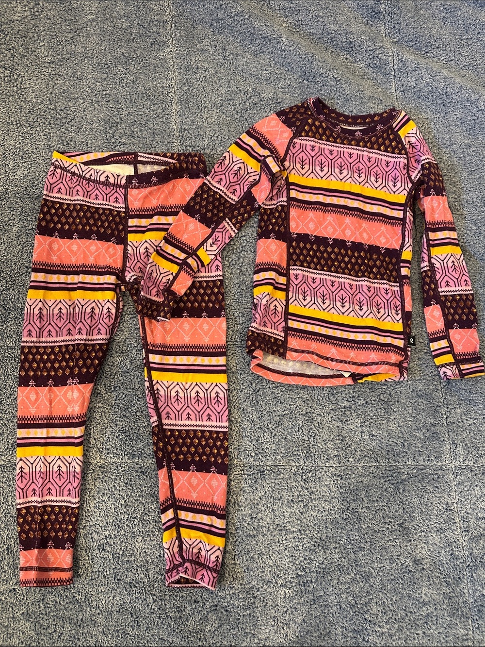 Reima Kids' Merino Wool Base Layer Set